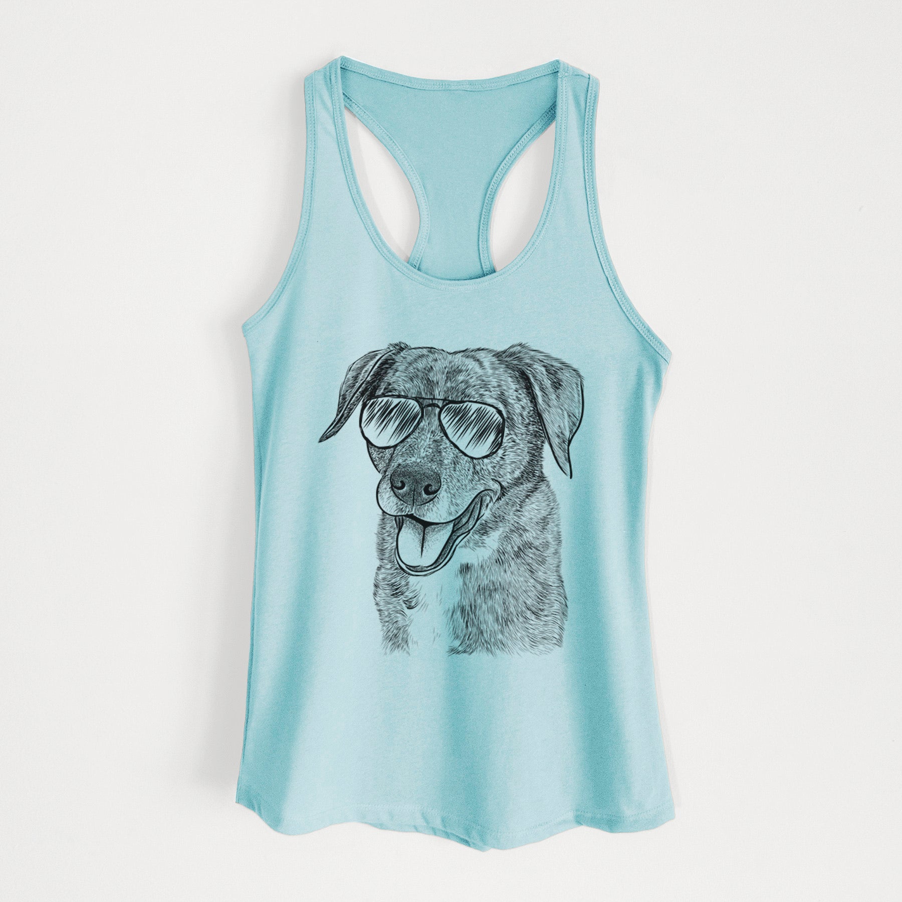 Wally the Mixed Breed - Women's Racerback Tanktop