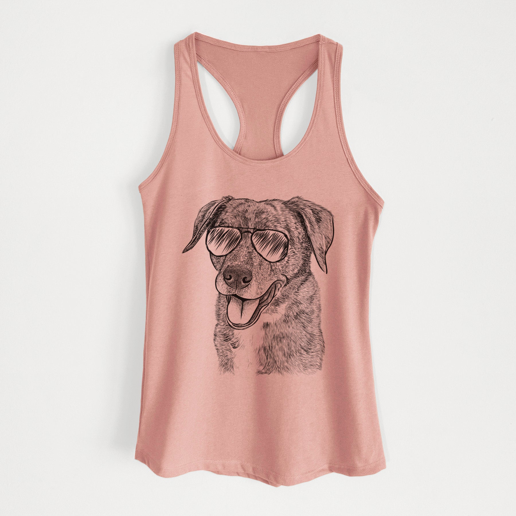 Wally the Mixed Breed - Women's Racerback Tanktop