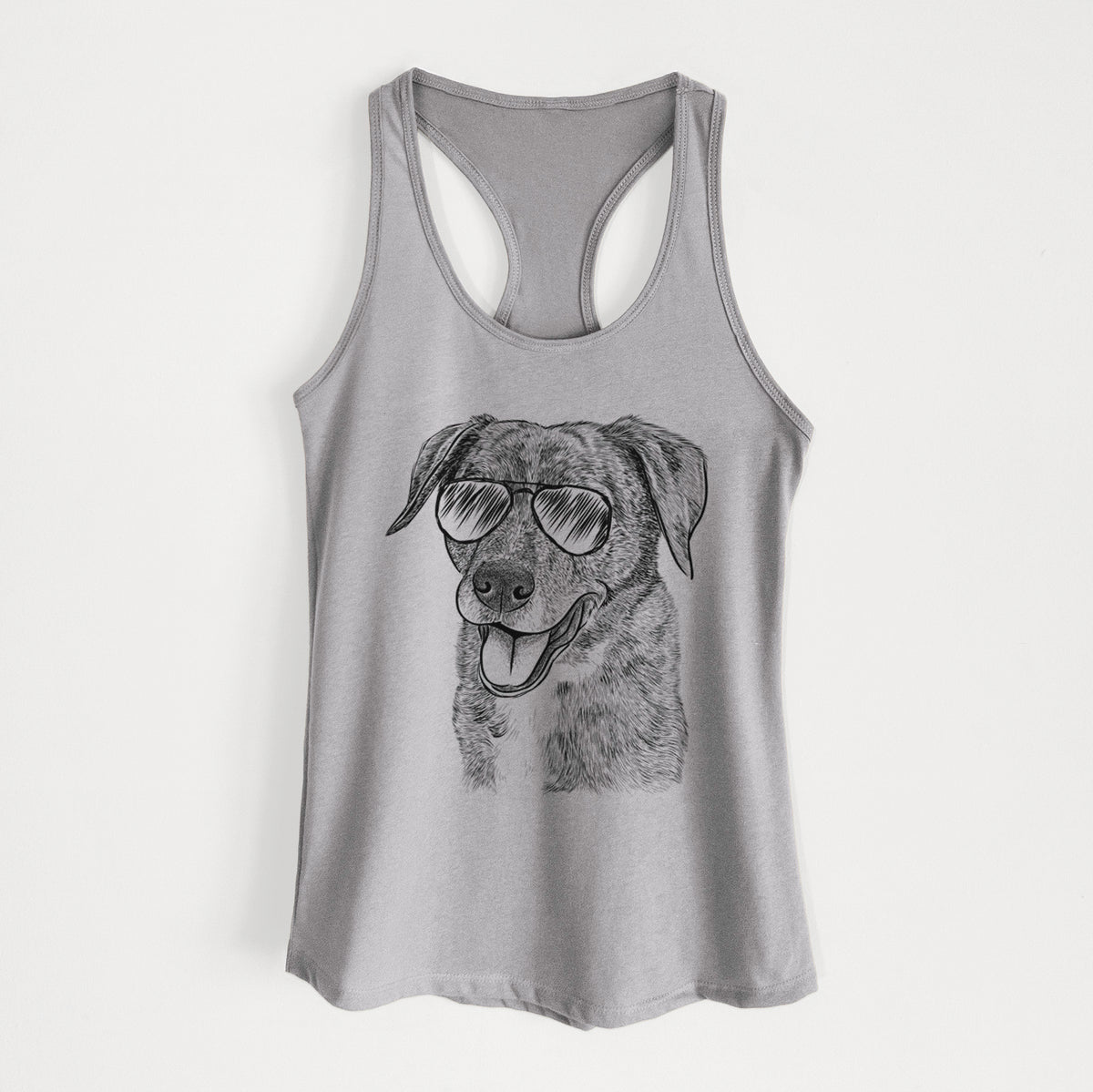 Wally the Mixed Breed - Women's Racerback Tanktop