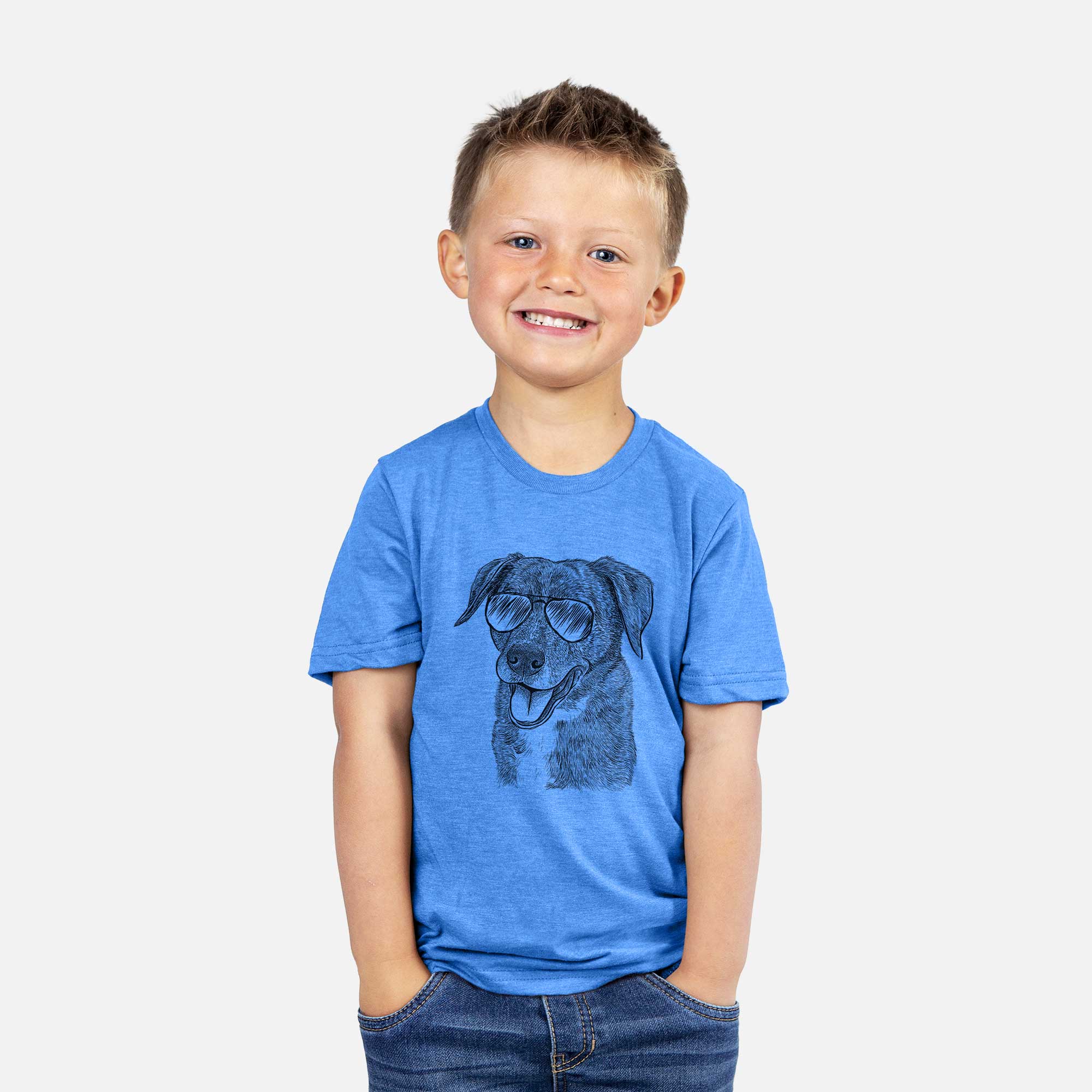 Aviator Wally the Mixed Breed - Kids/Youth/Toddler Shirt