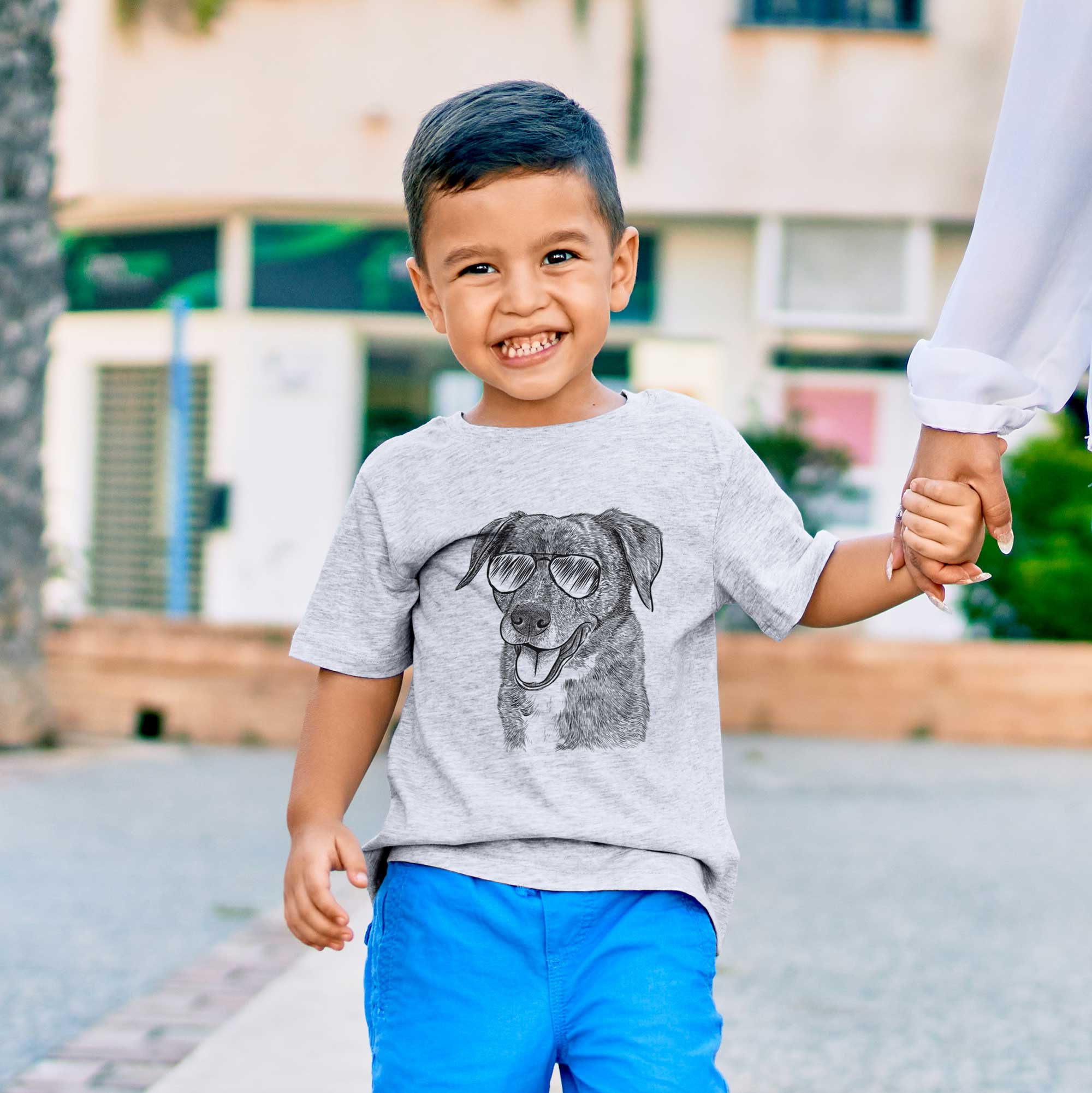 Aviator Wally the Mixed Breed - Kids/Youth/Toddler Shirt