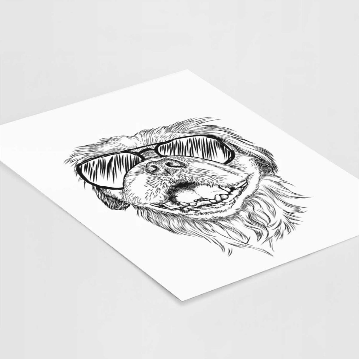 Wally the Pekingese Art Print