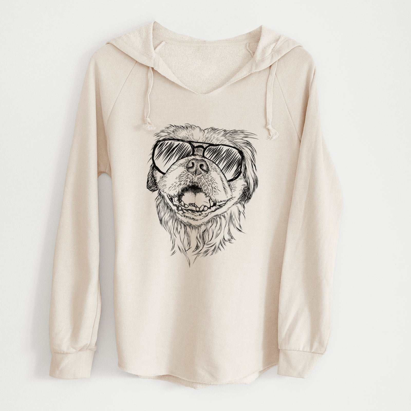 Aviator Wally the Pekingese - Cali Wave Hooded Sweatshirt