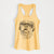 Wally the Pekingese - Women's Racerback Tanktop