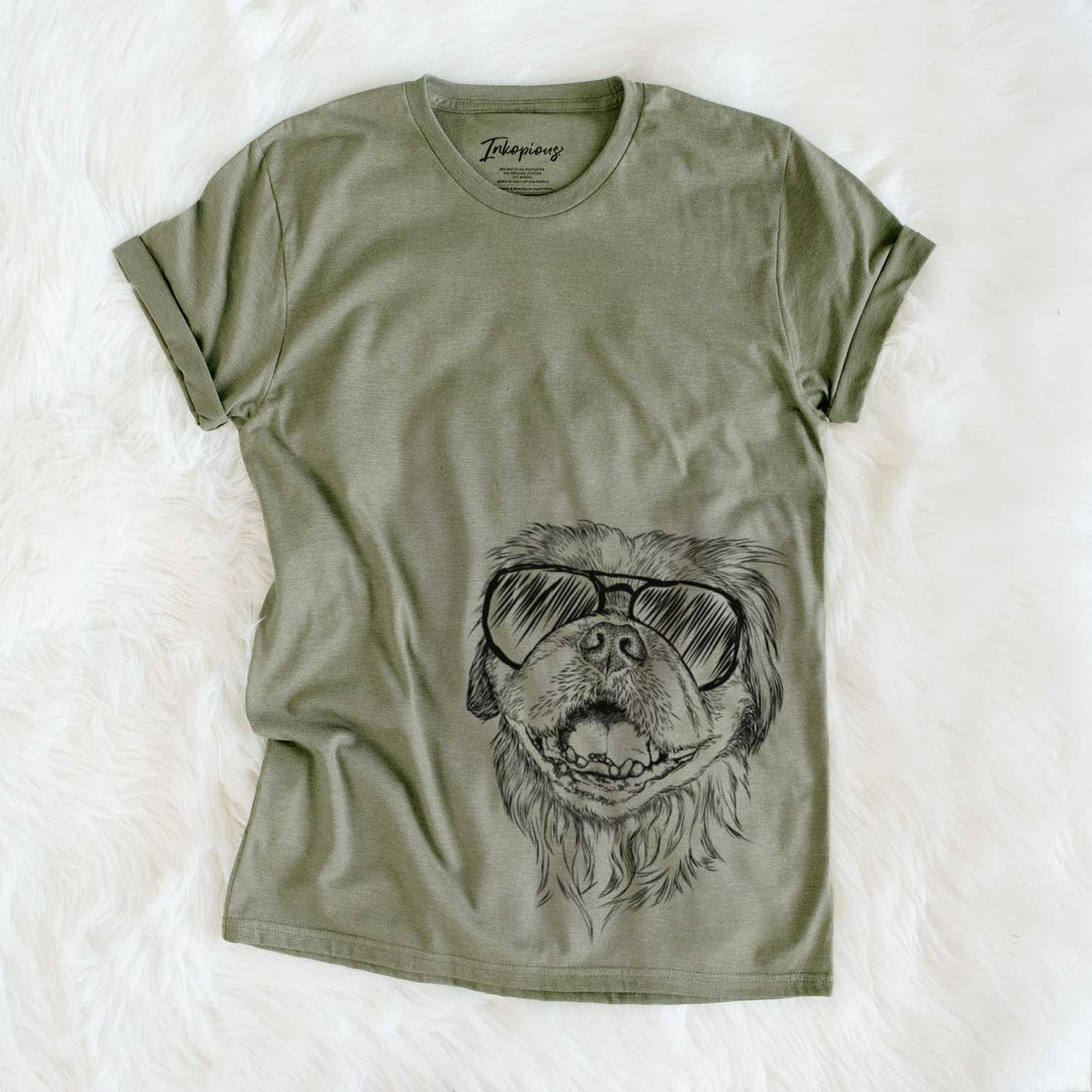 Aviator Wally the Pekingese - Unisex Crewneck