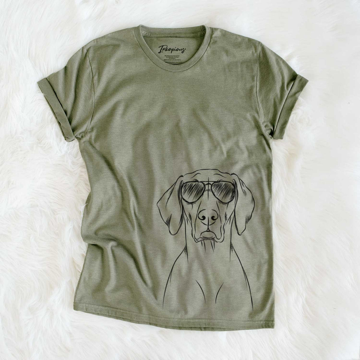 Aviator Walter the Weimaraner - Unisex Crewneck