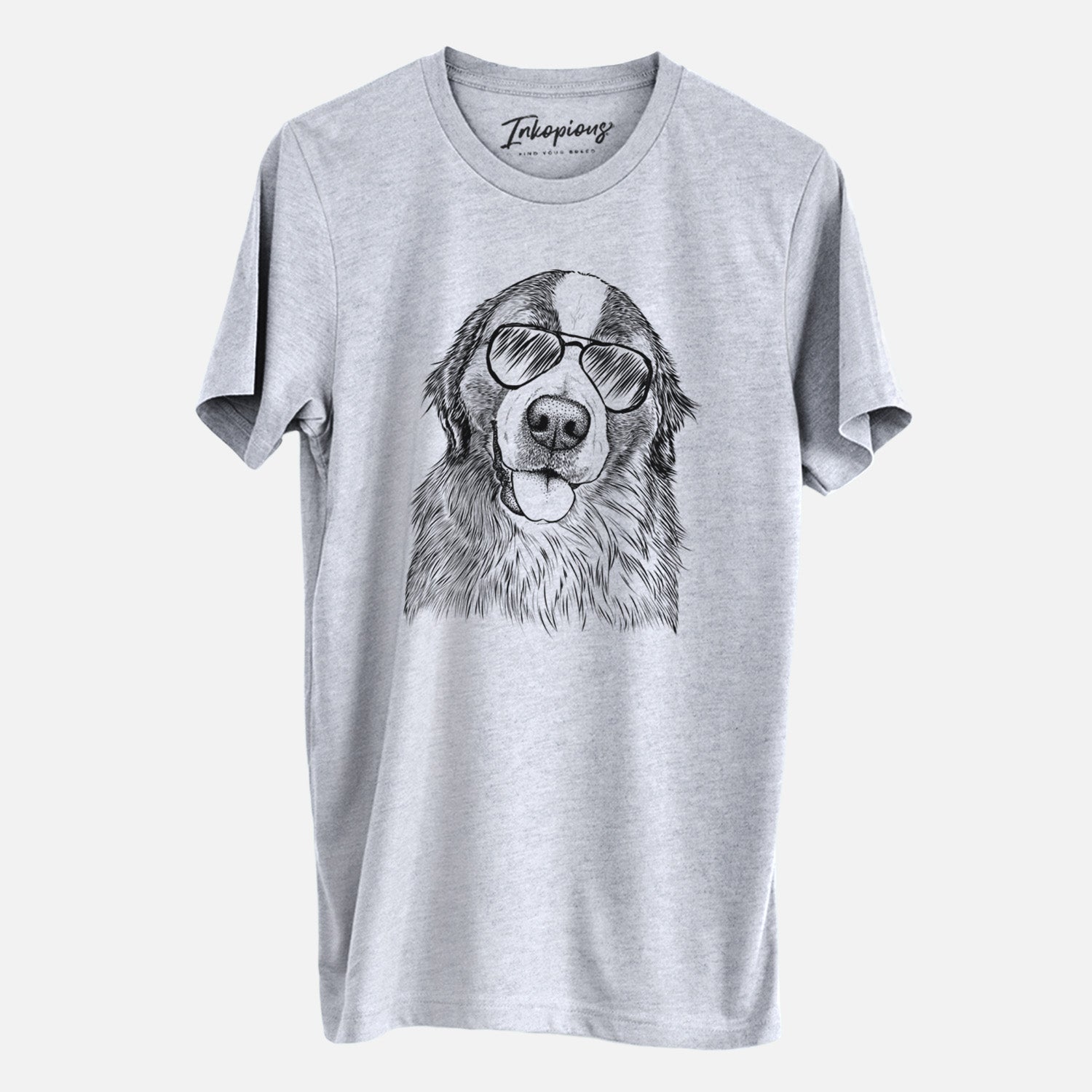 Aviator Walter the Bernese Mountain Dog Mix - Unisex Crewneck