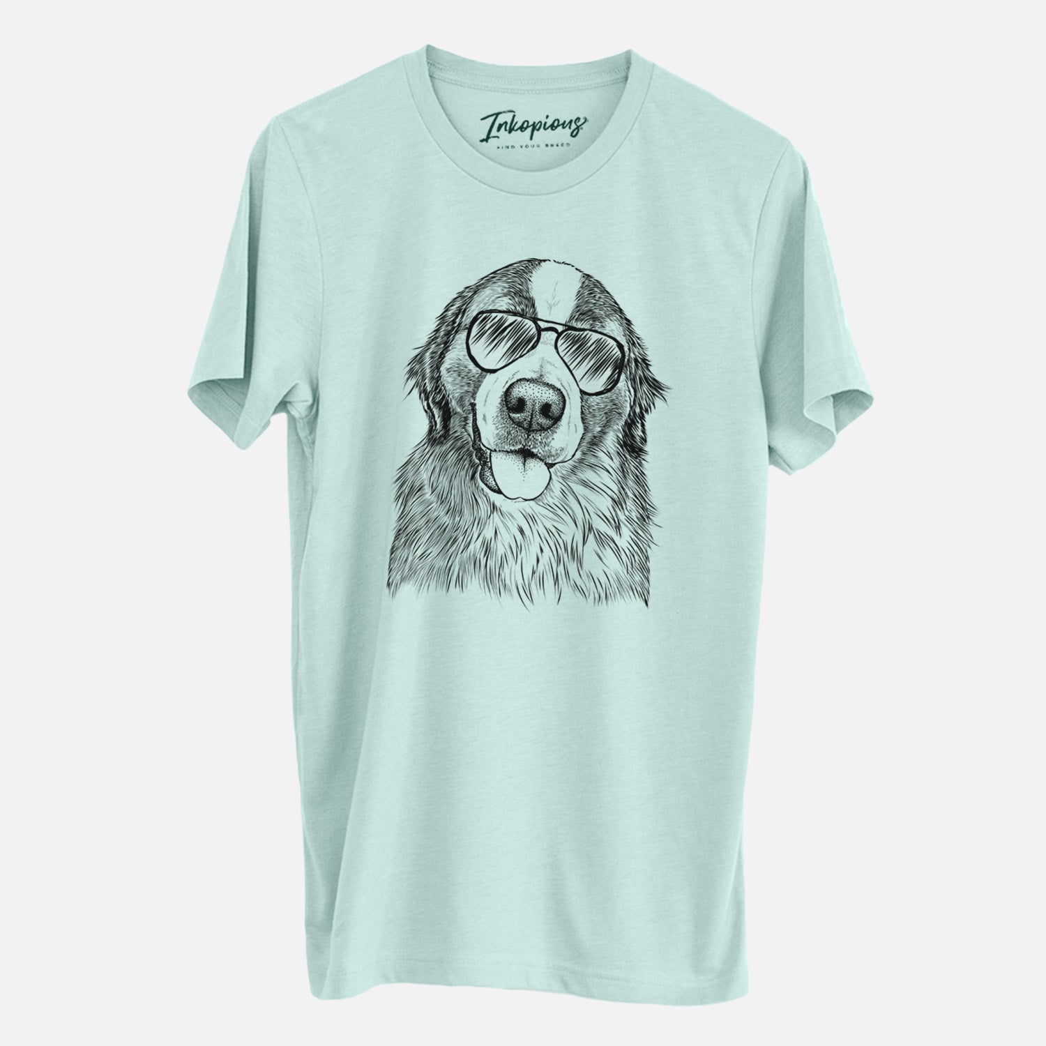 Aviator Walter the Bernese Mountain Dog Mix - Unisex Crewneck