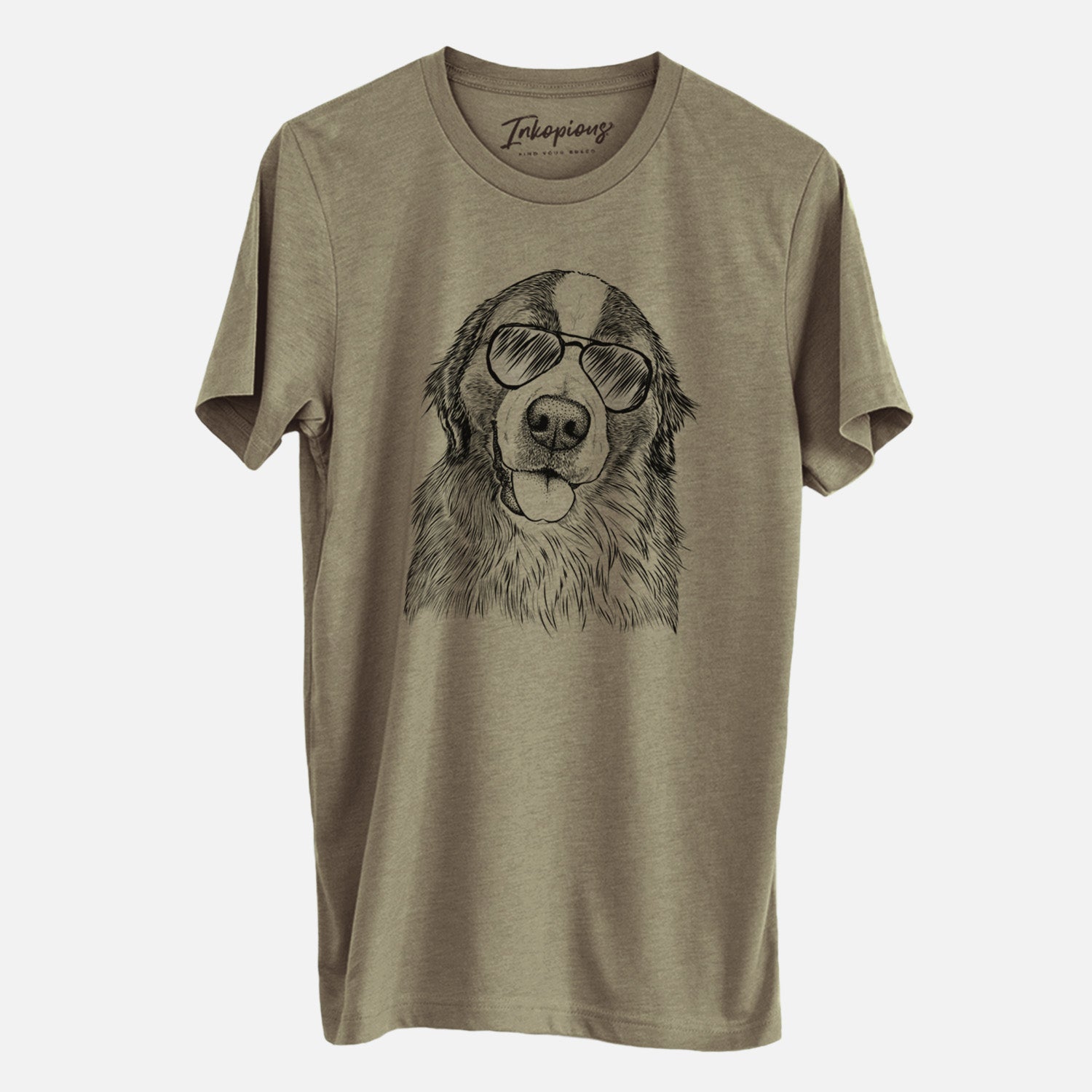 Aviator Walter the Bernese Mountain Dog Mix - Unisex Crewneck