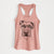 Waylon the Boxane - Women's Racerback Tanktop