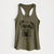 Waylon the Boxane - Women's Racerback Tanktop