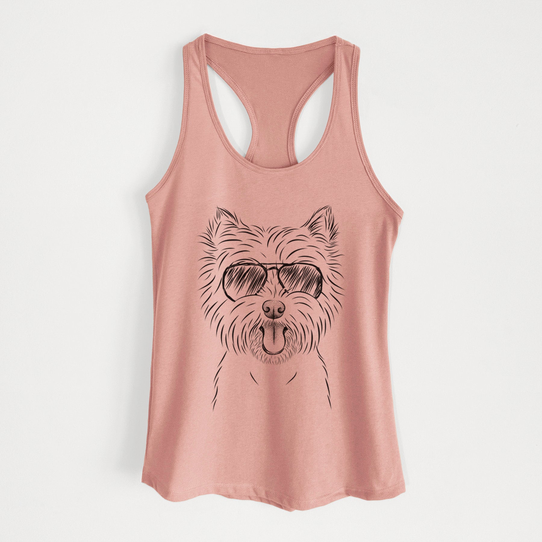 Welma the West Highland Terrier - Women's Racerback Tanktop