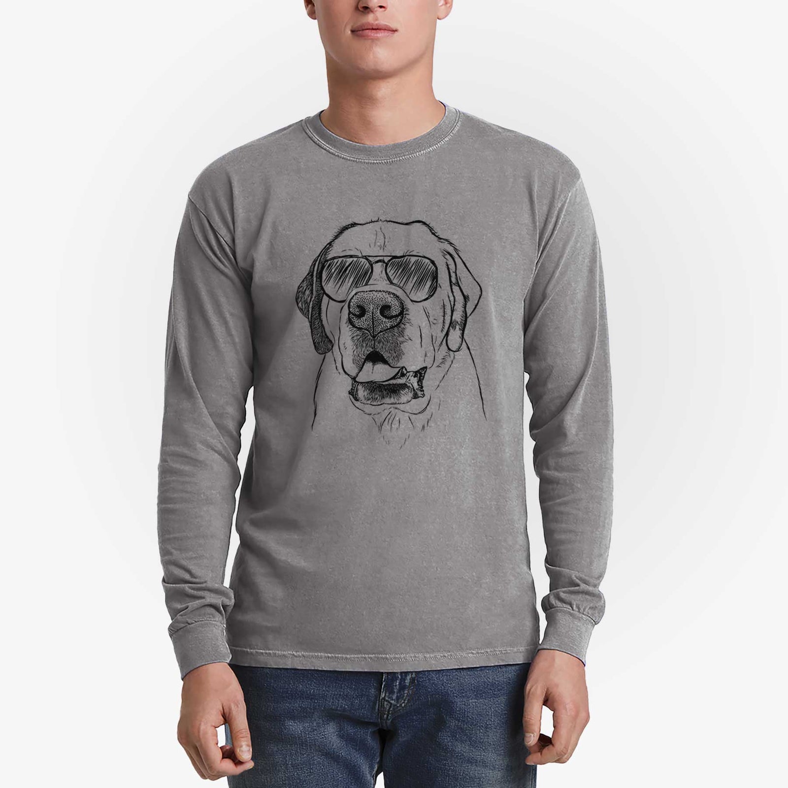 Aviators Wendy the Saint Bernard - Heavyweight 100% Cotton Long Sleeve