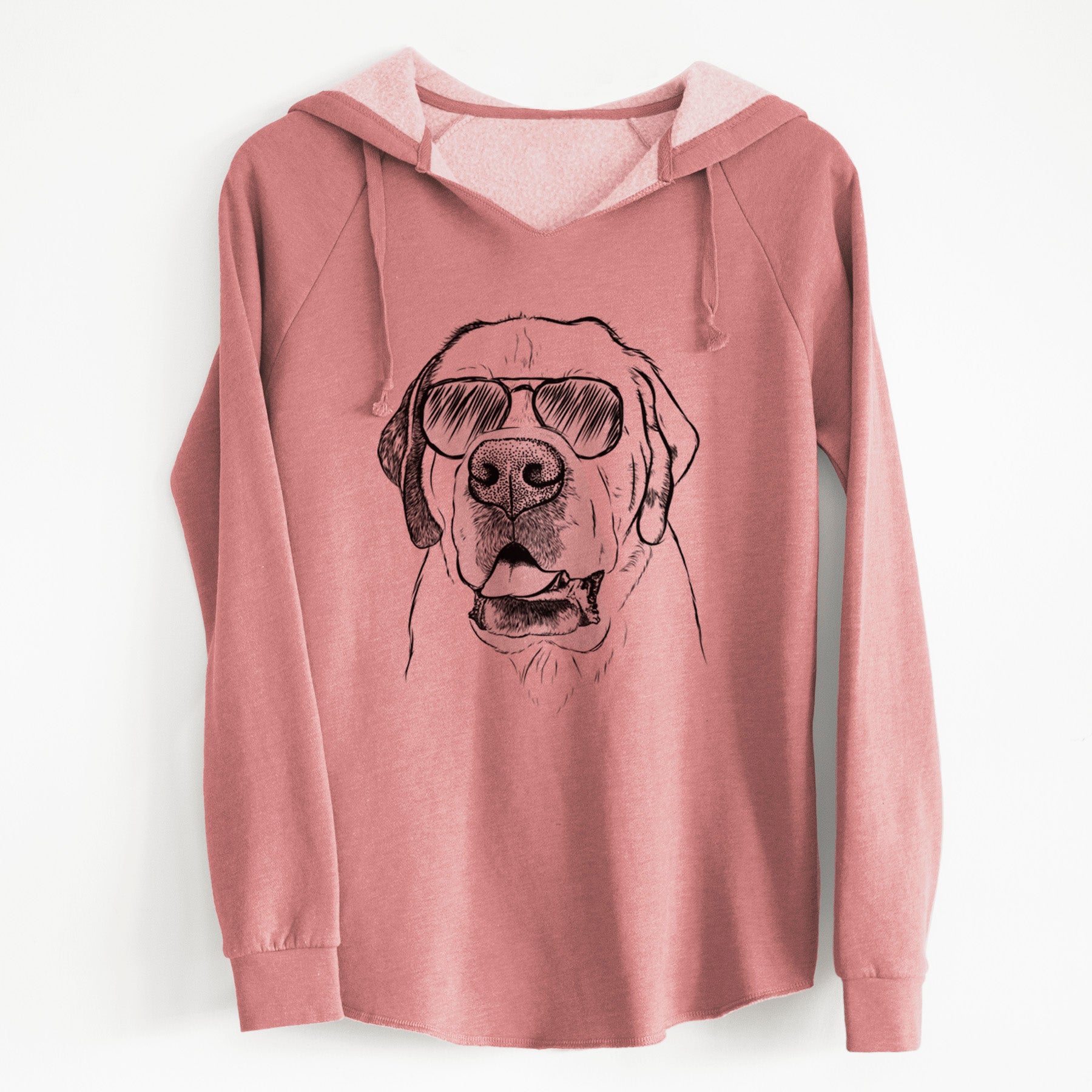 Aviator Wendy the Saint Bernard - Cali Wave Hooded Sweatshirt