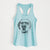 Wendy the Saint Bernard - Women's Racerback Tanktop