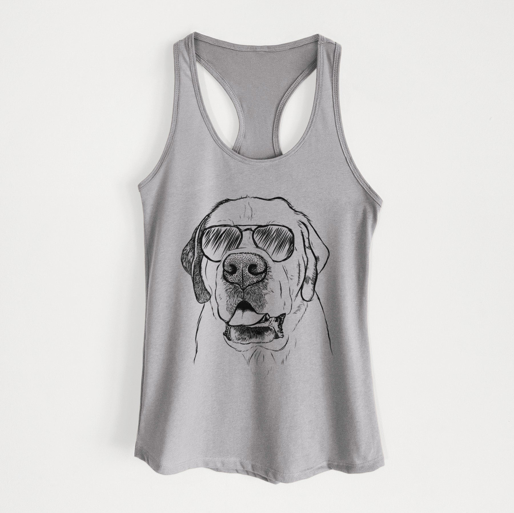 Wendy the Saint Bernard - Women's Racerback Tanktop