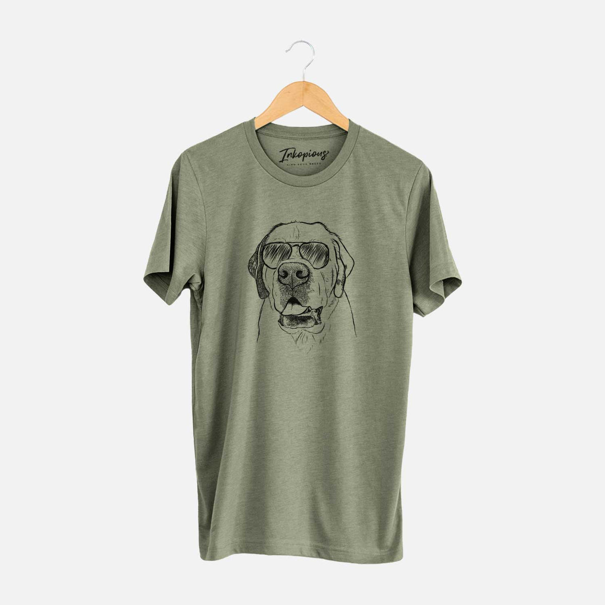 Aviator Wendy the Saint Bernard - Unisex Crewneck