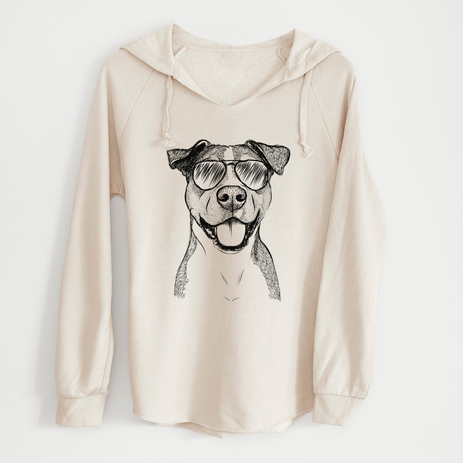 Aviator Wendy the Mixed Breed - Cali Wave Hooded Sweatshirt