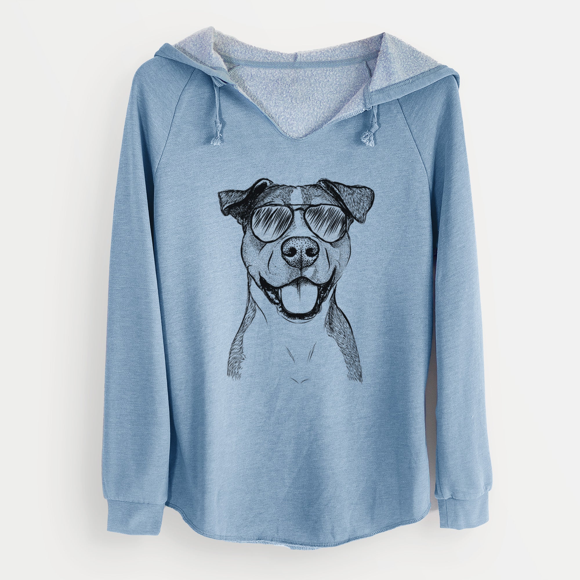 Aviator Wendy the Mixed Breed - Cali Wave Hooded Sweatshirt