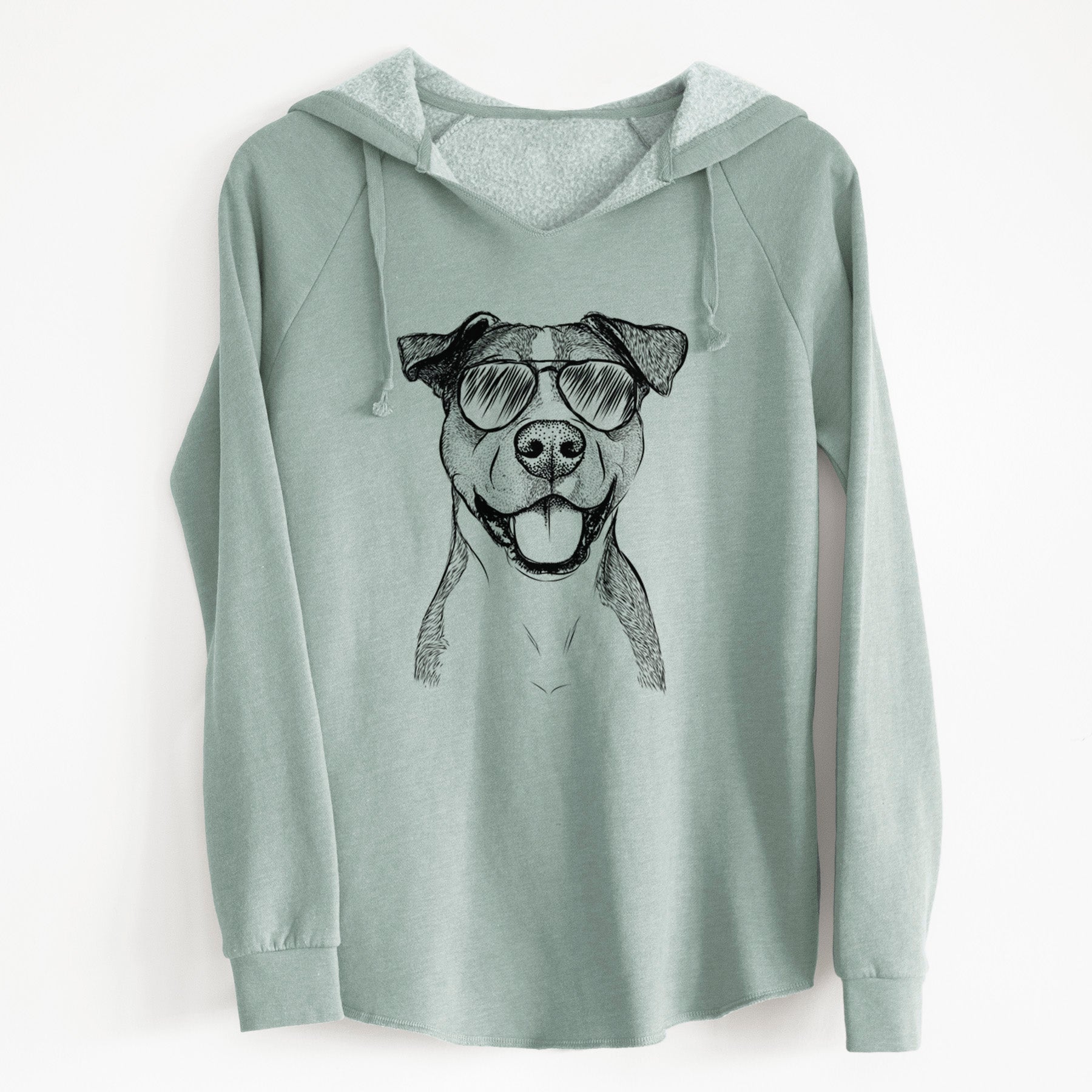 Aviator Wendy the Mixed Breed - Cali Wave Hooded Sweatshirt