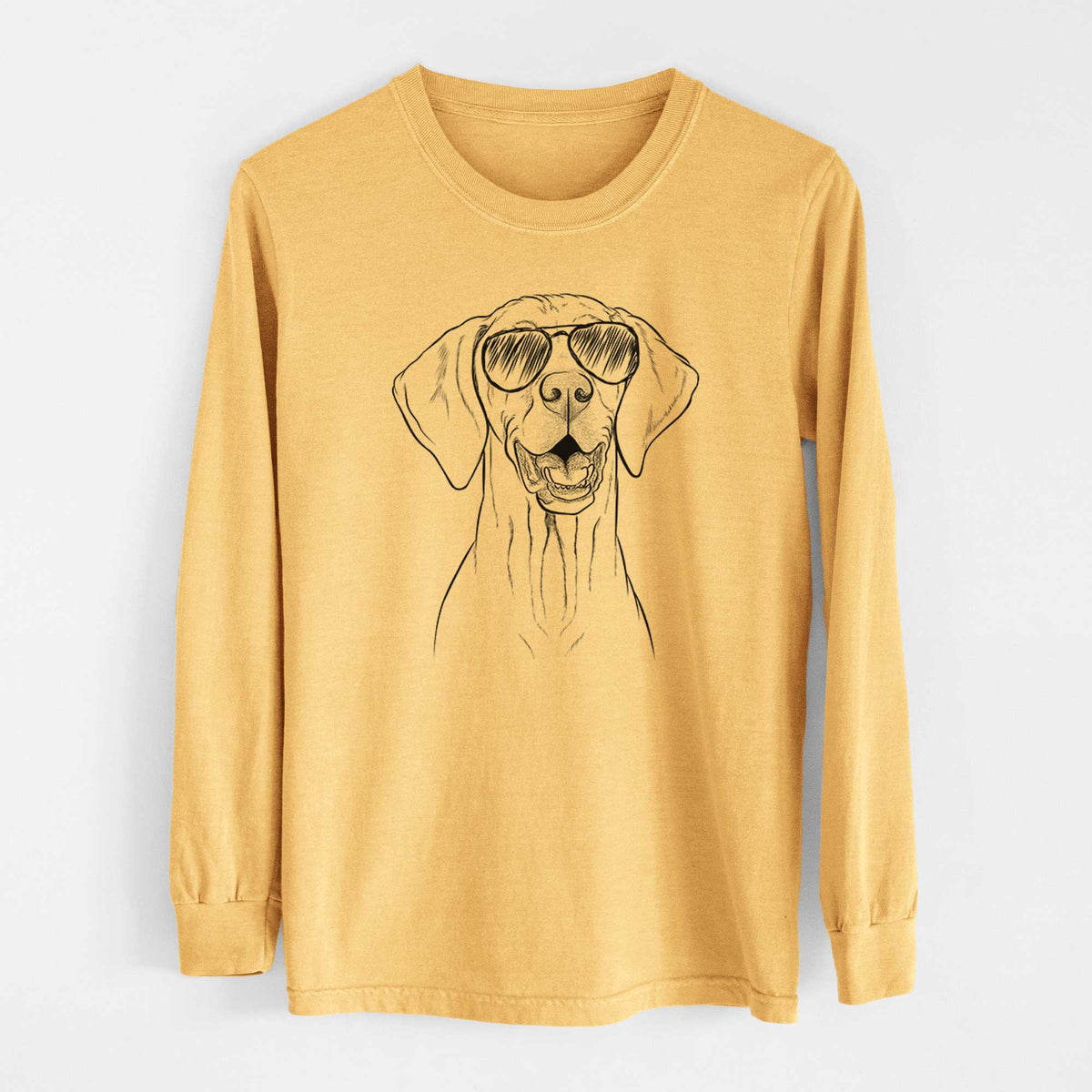 Aviators Wesley the Vizsla - Heavyweight 100% Cotton Long Sleeve