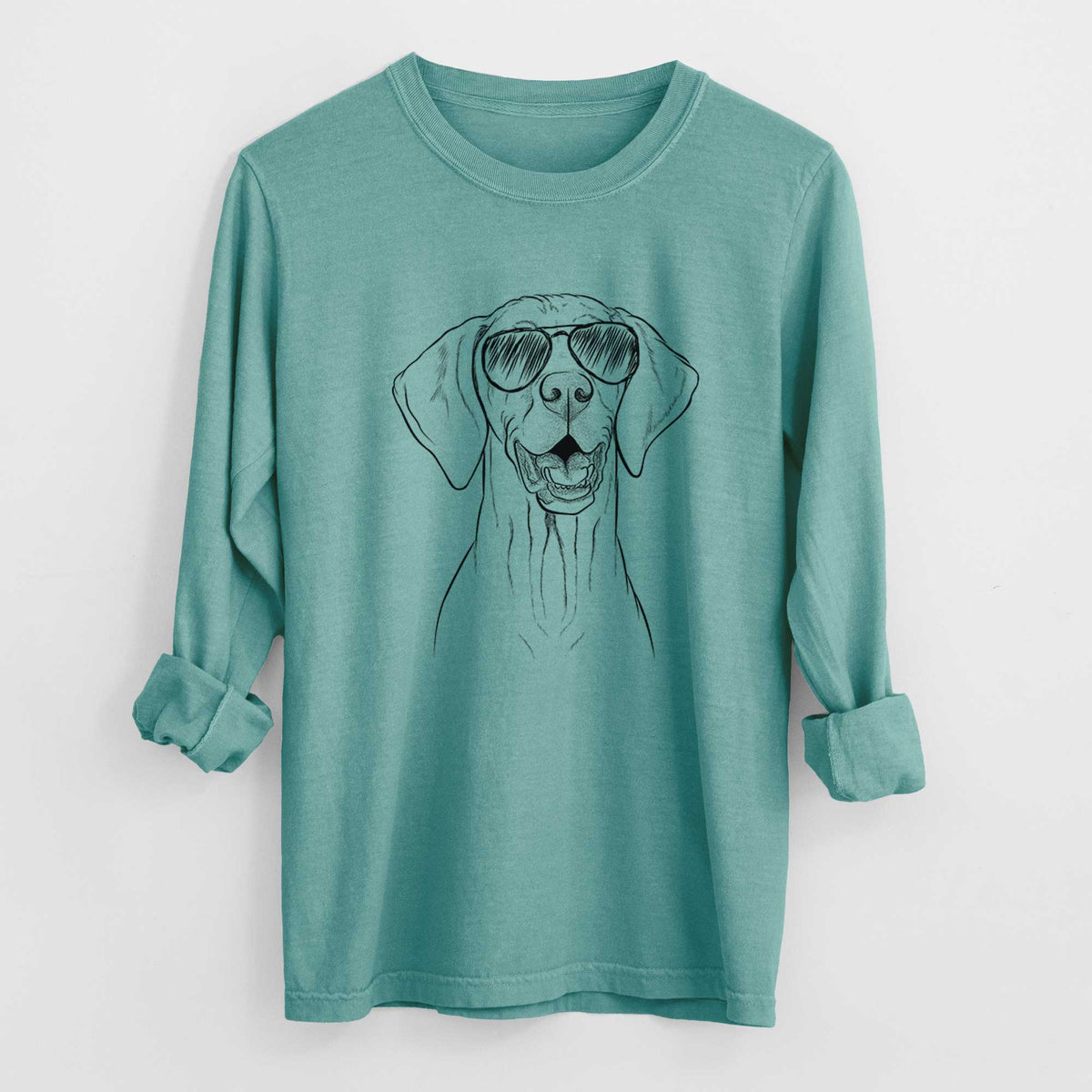 Aviators Wesley the Vizsla - Heavyweight 100% Cotton Long Sleeve