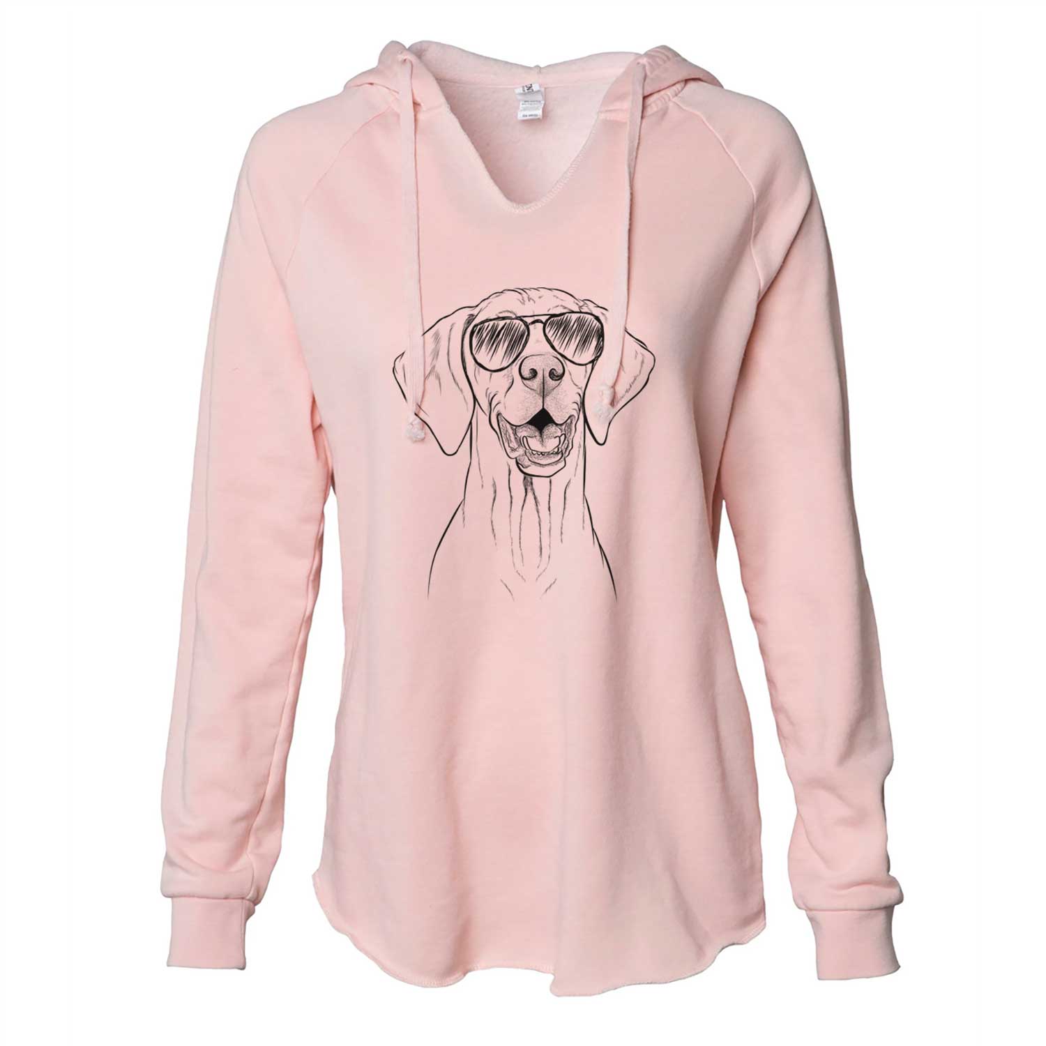 Wesley the Vizsla - Cali Wave Hooded Sweatshirt