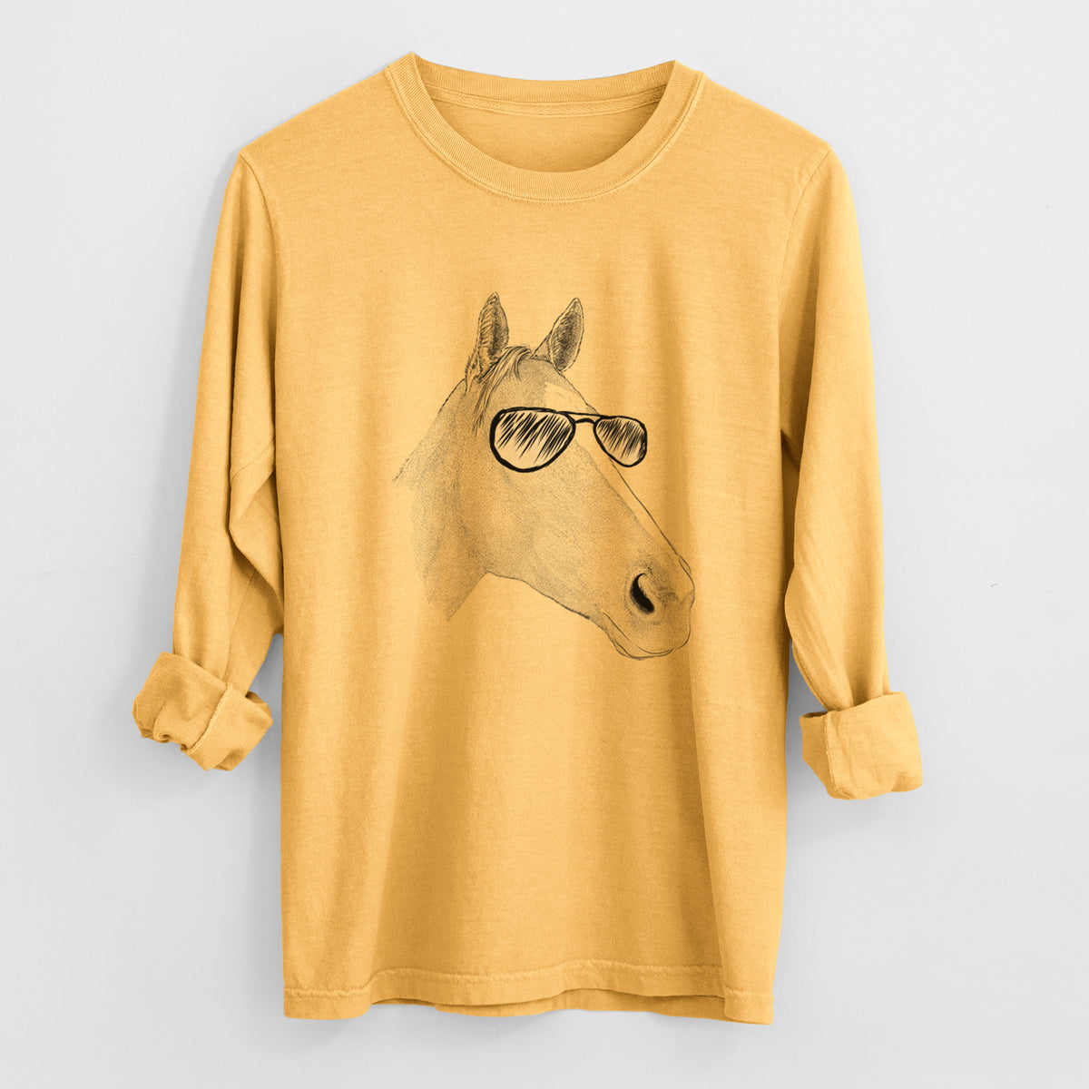 Aviators Westley the Horse - Heavyweight 100% Cotton Long Sleeve