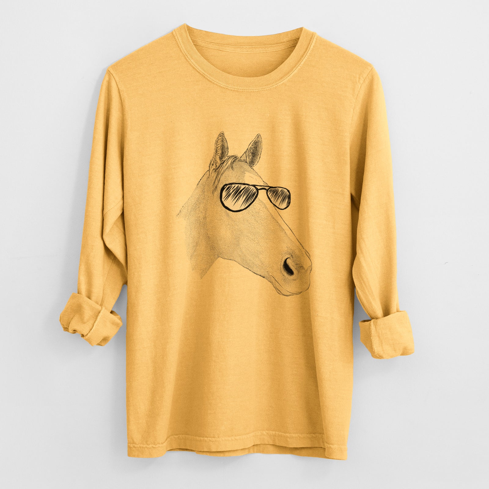 Aviators Westley the Horse - Heavyweight 100% Cotton Long Sleeve