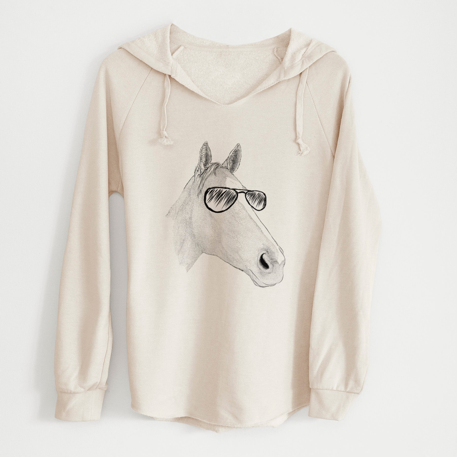 Aviator Westley the Horse - Cali Wave Hooded Sweatshirt
