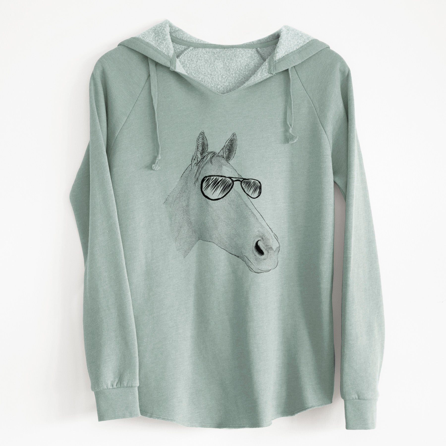 Aviator Westley the Horse - Cali Wave Hooded Sweatshirt