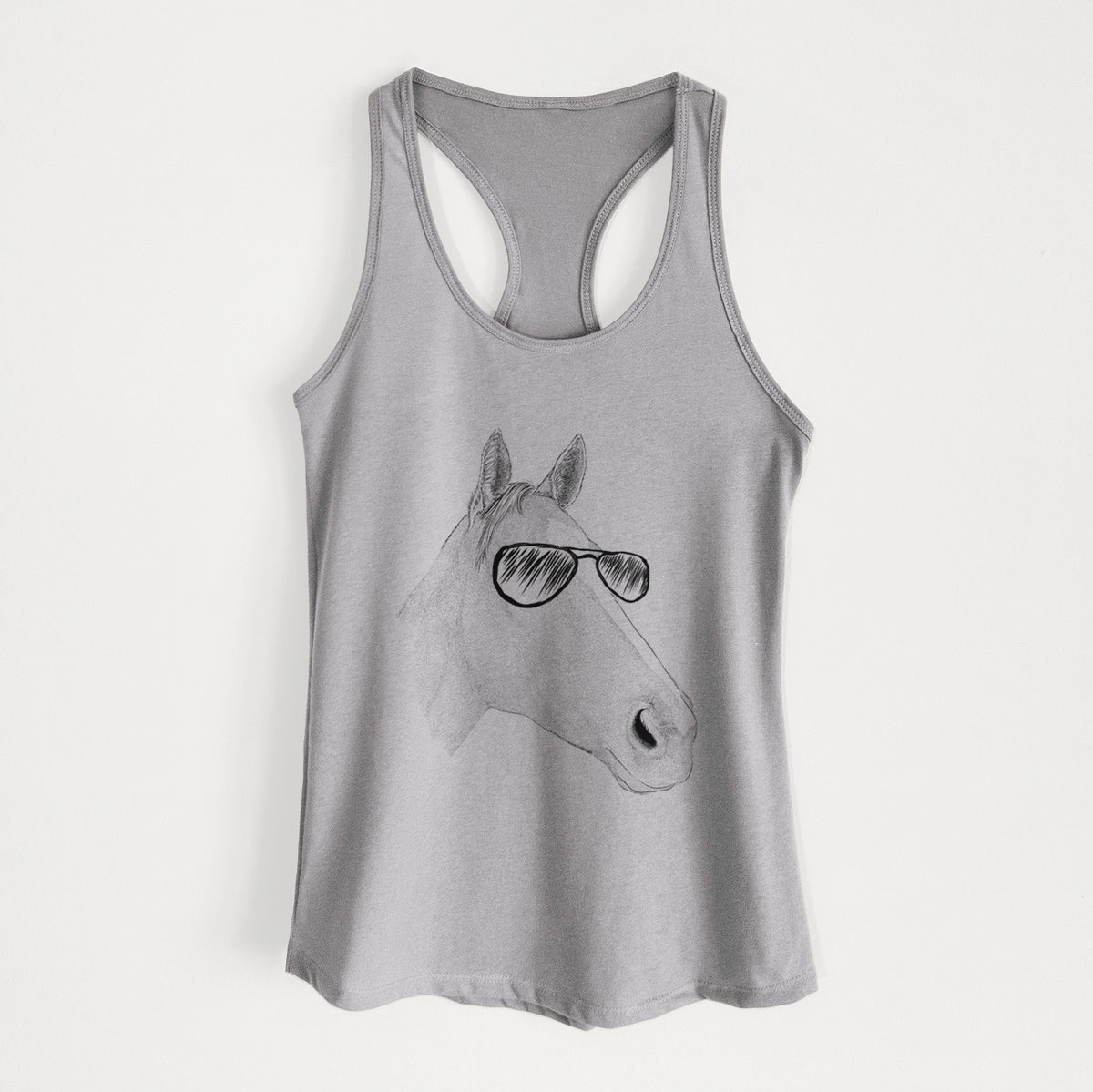 Westley the Horse - Women&#39;s Racerback Tanktop