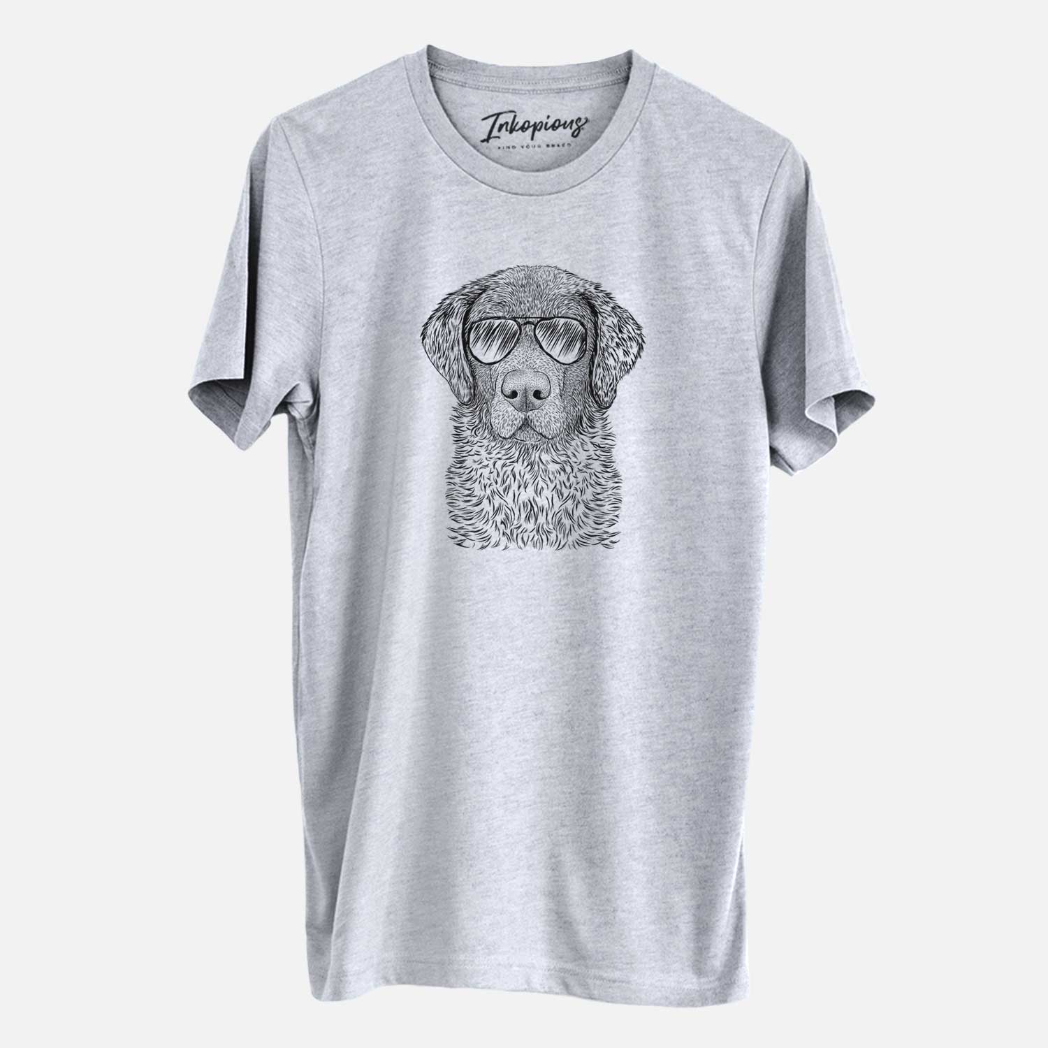 Aviator Whiskey the Chocolate Lab - Unisex Crewneck