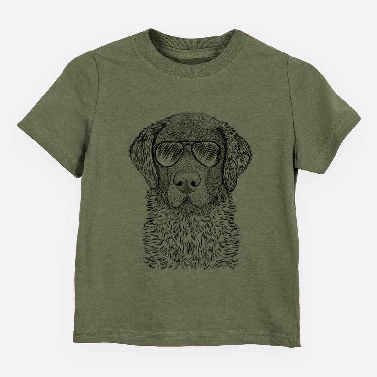 Aviator Whiskey the Chocolate Lab - Kids/Youth/Toddler Shirt