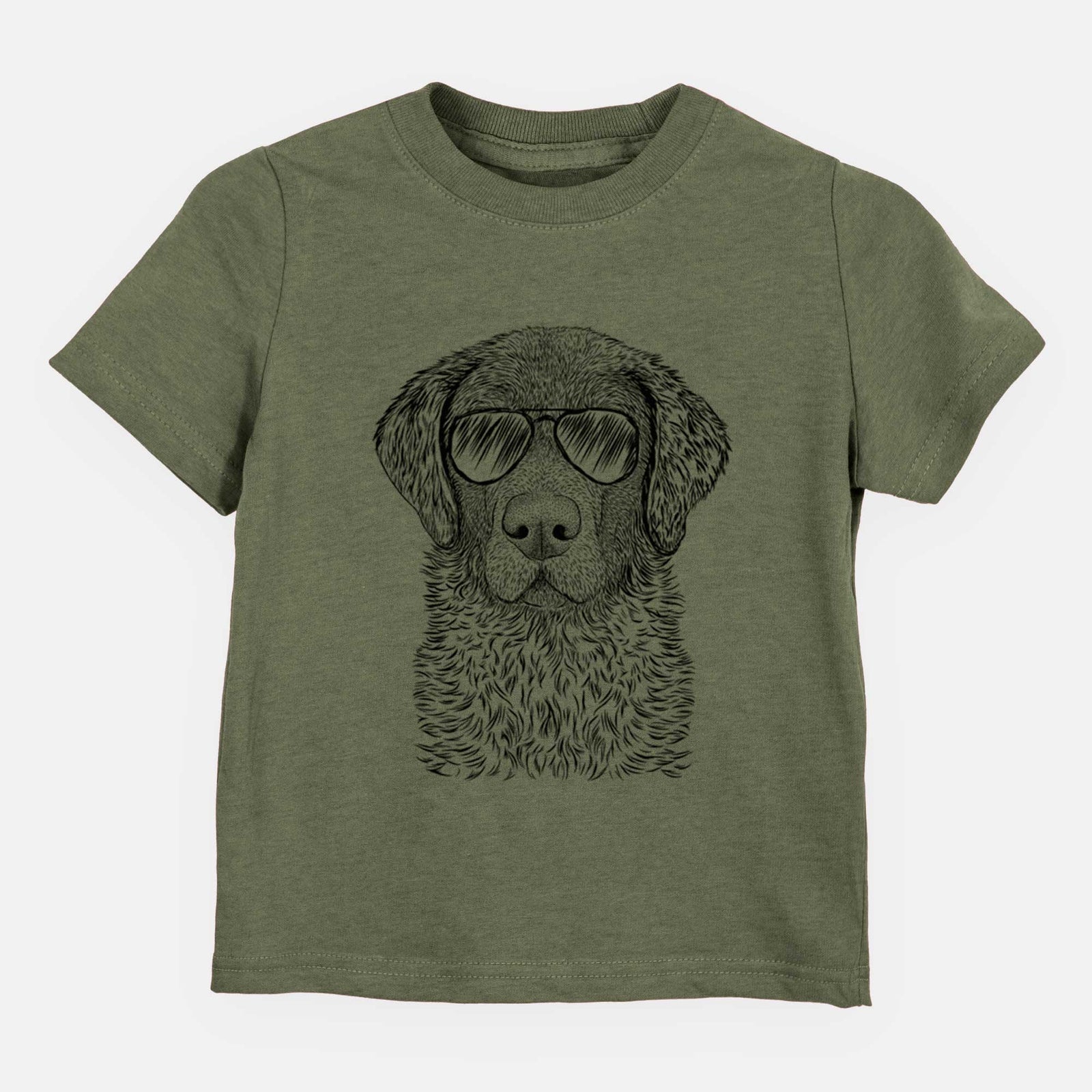 Aviator Whiskey the Chocolate Lab - Kids/Youth/Toddler Shirt