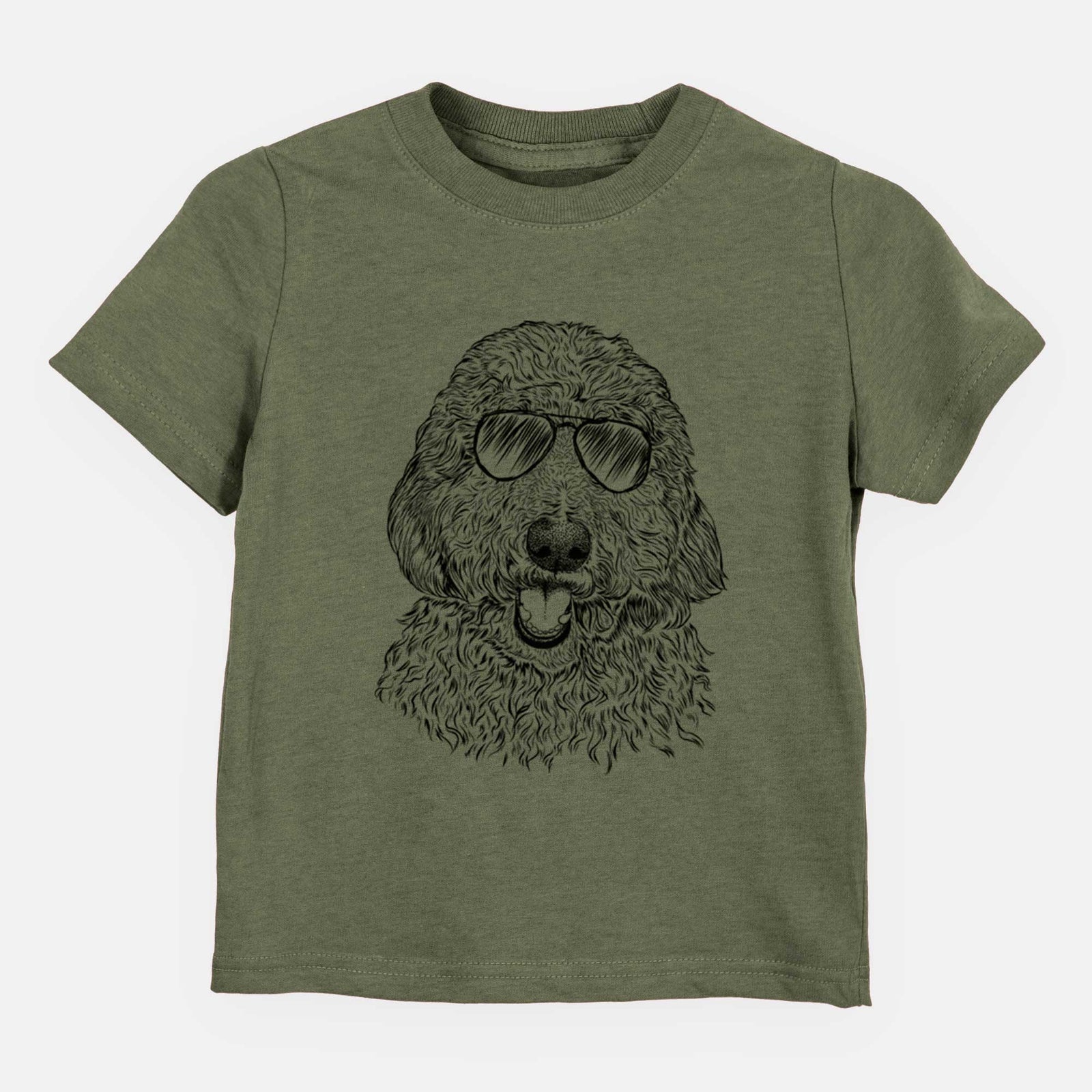 Aviator Whisper the Goldendoodle - Kids/Youth/Toddler Shirt