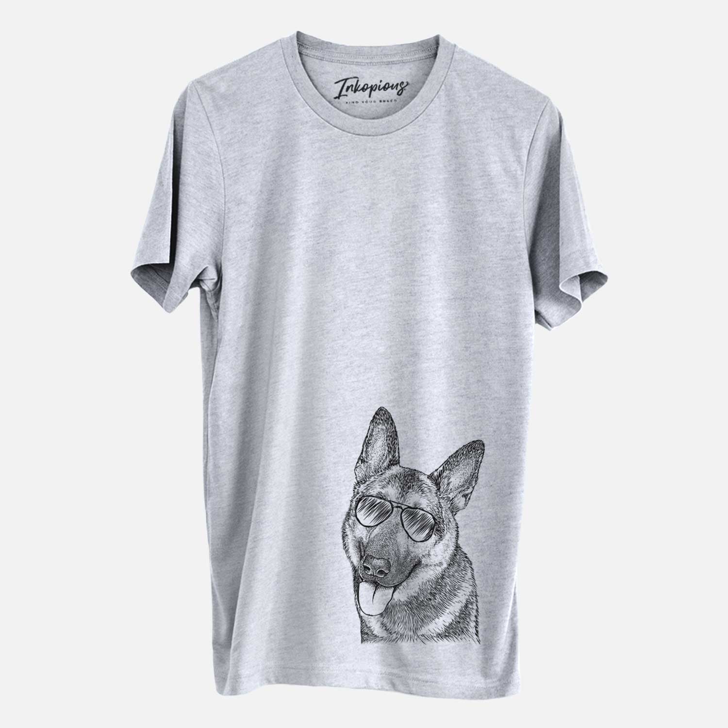 Aviator Whitaker the German Shepherd - Unisex Crewneck