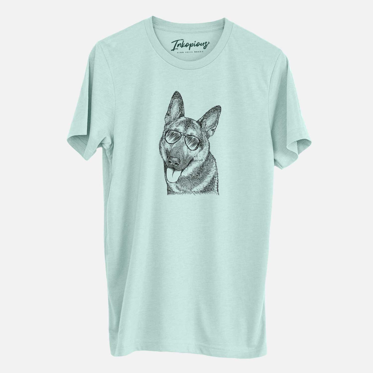 Aviator Whitaker the German Shepherd - Unisex Crewneck