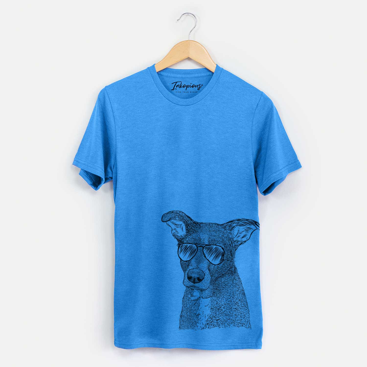 Aviator Wilbur the Shepherd Mix - Unisex Crewneck
