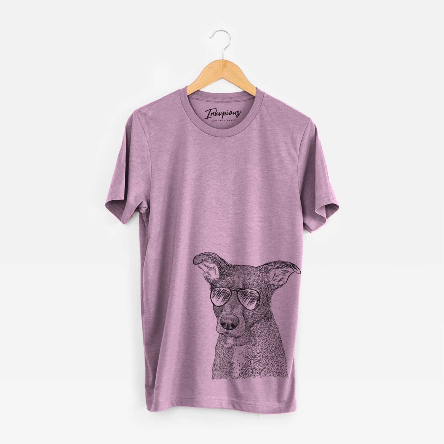 Aviator Wilbur the Shepherd Mix - Unisex Crewneck