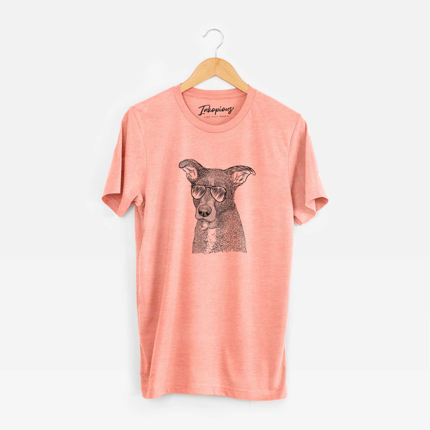 Aviator Wilbur the Shepherd Mix - Unisex Crewneck