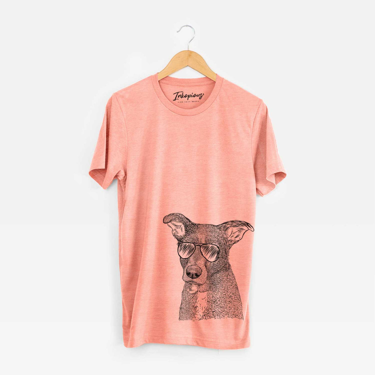 Aviator Wilbur the Shepherd Mix - Unisex Crewneck