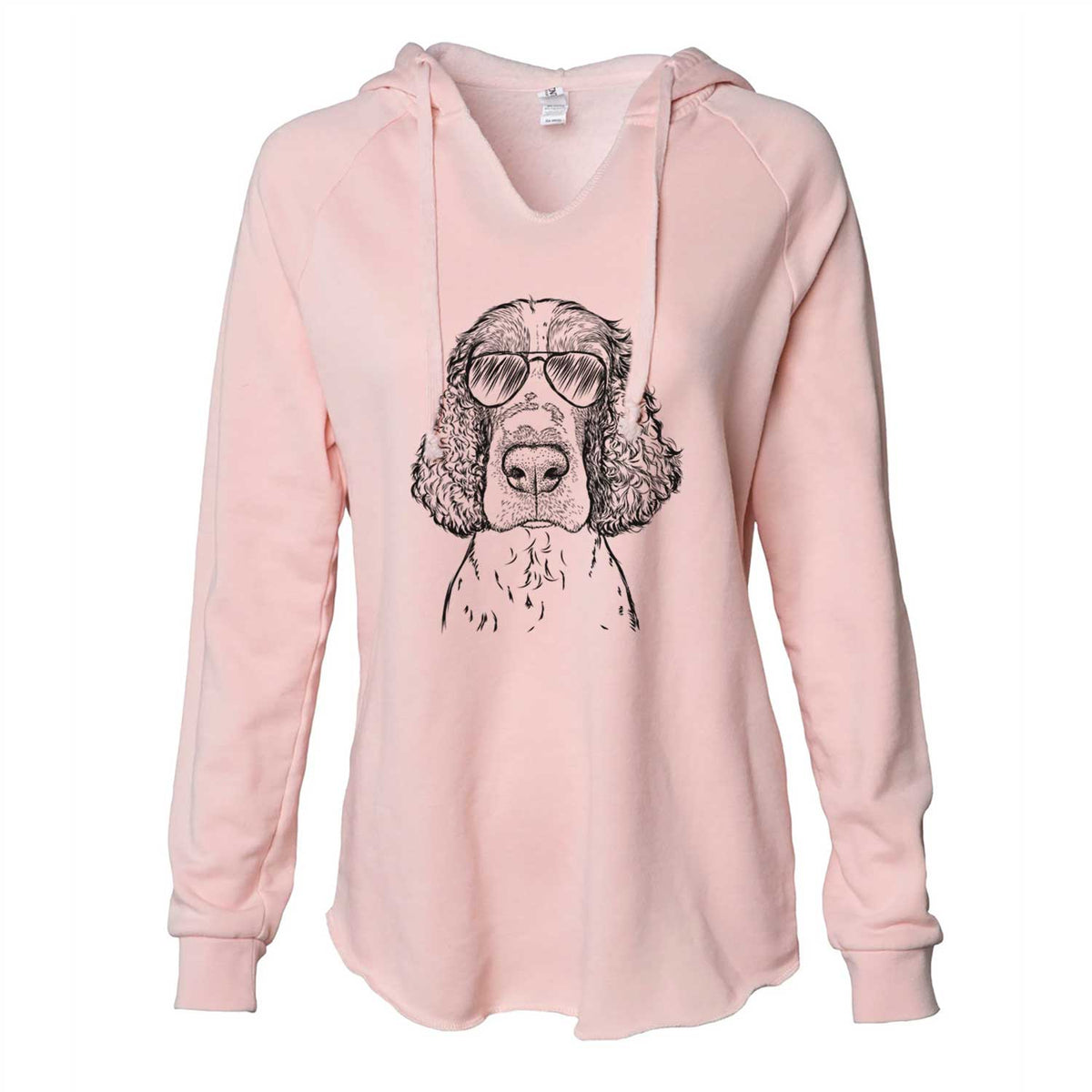 Wilbur the English Springer Spaniel - Cali Wave Hooded Sweatshirt