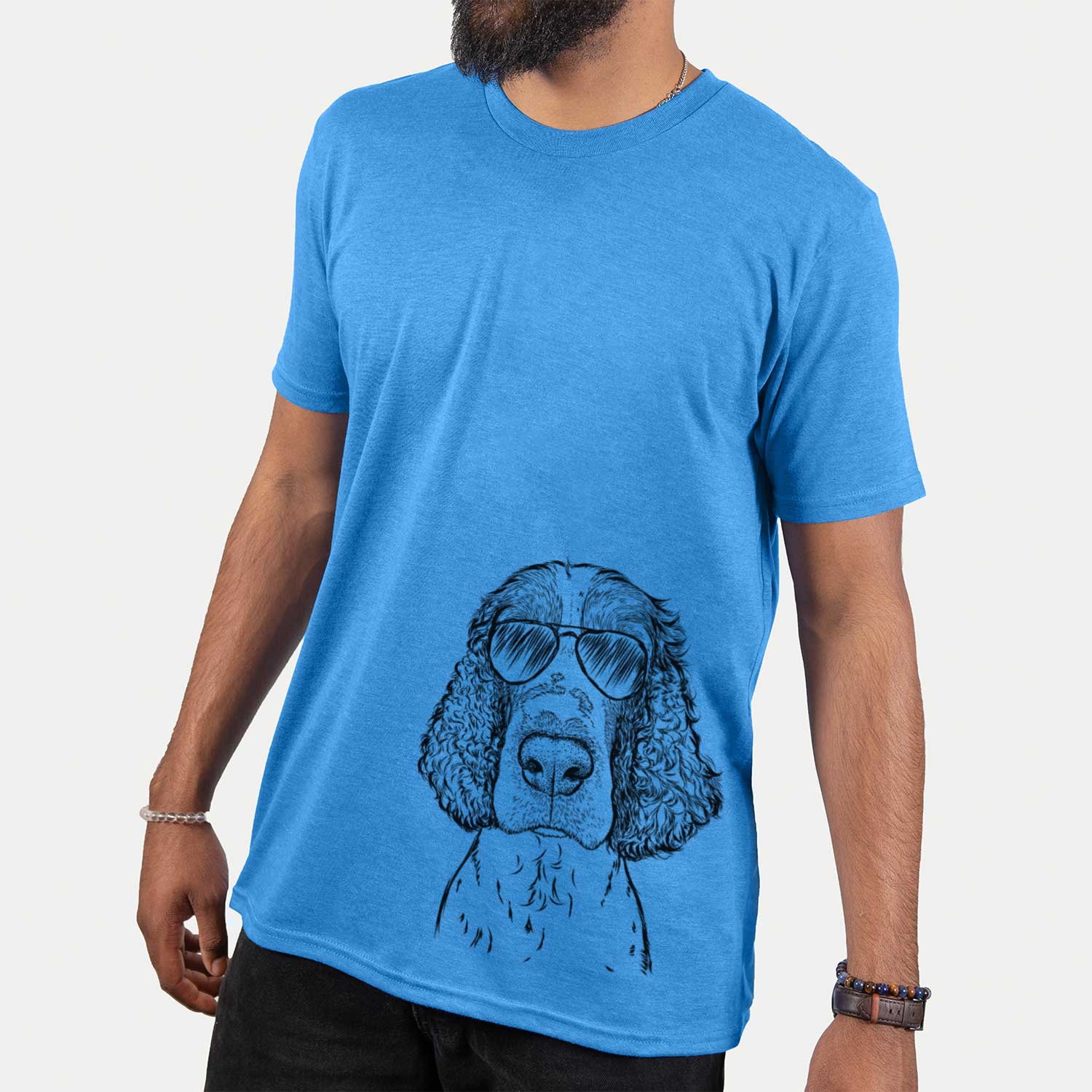 Wilbur the English Springer Spaniel - Unisex Crewneck