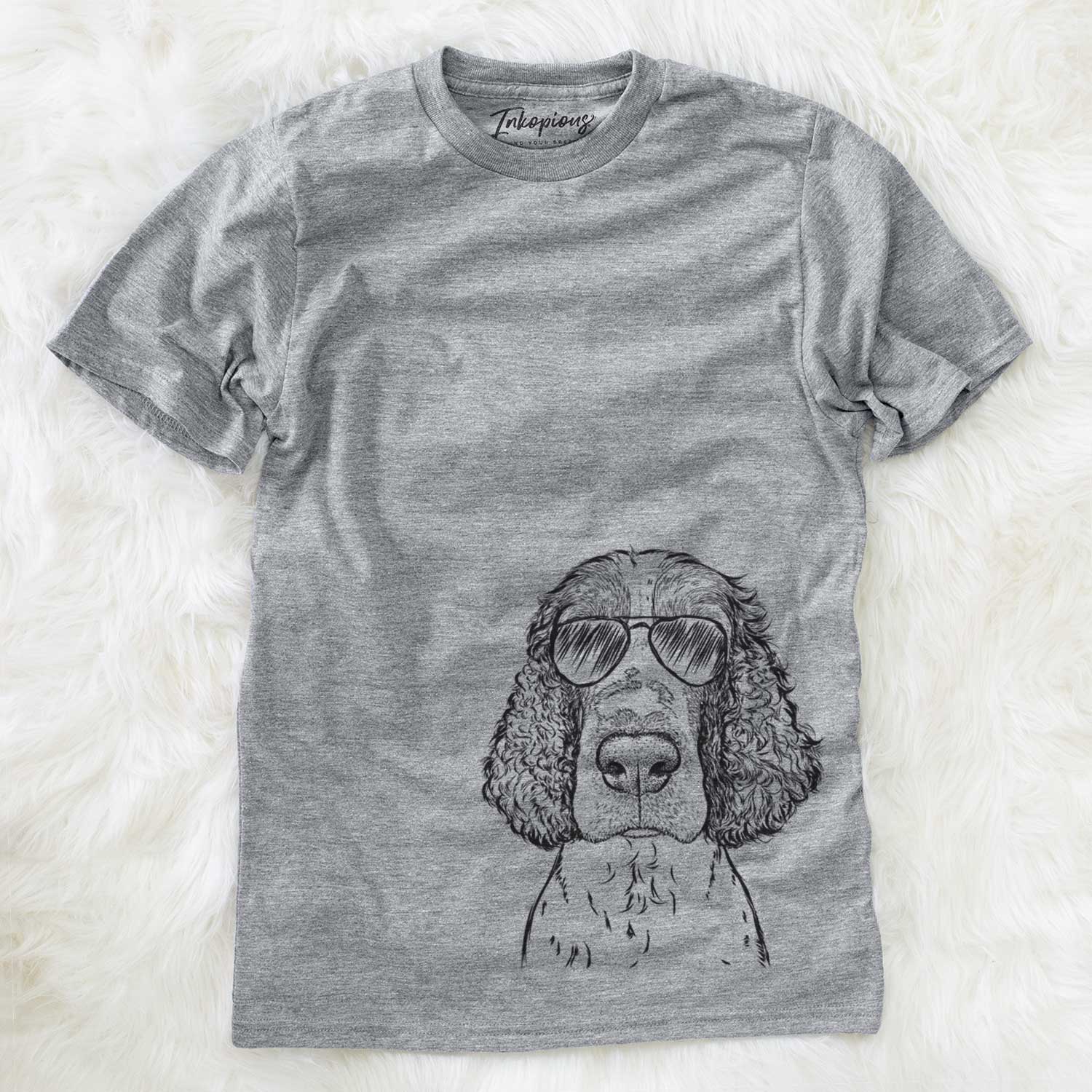 Wilbur the English Springer Spaniel - Unisex Crewneck