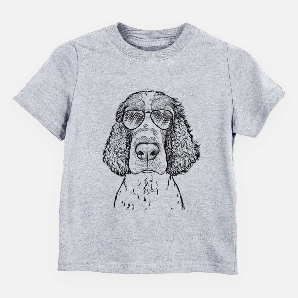 Aviator Wilbur the English Springer Spaniel - Kids/Youth/Toddler Shirt