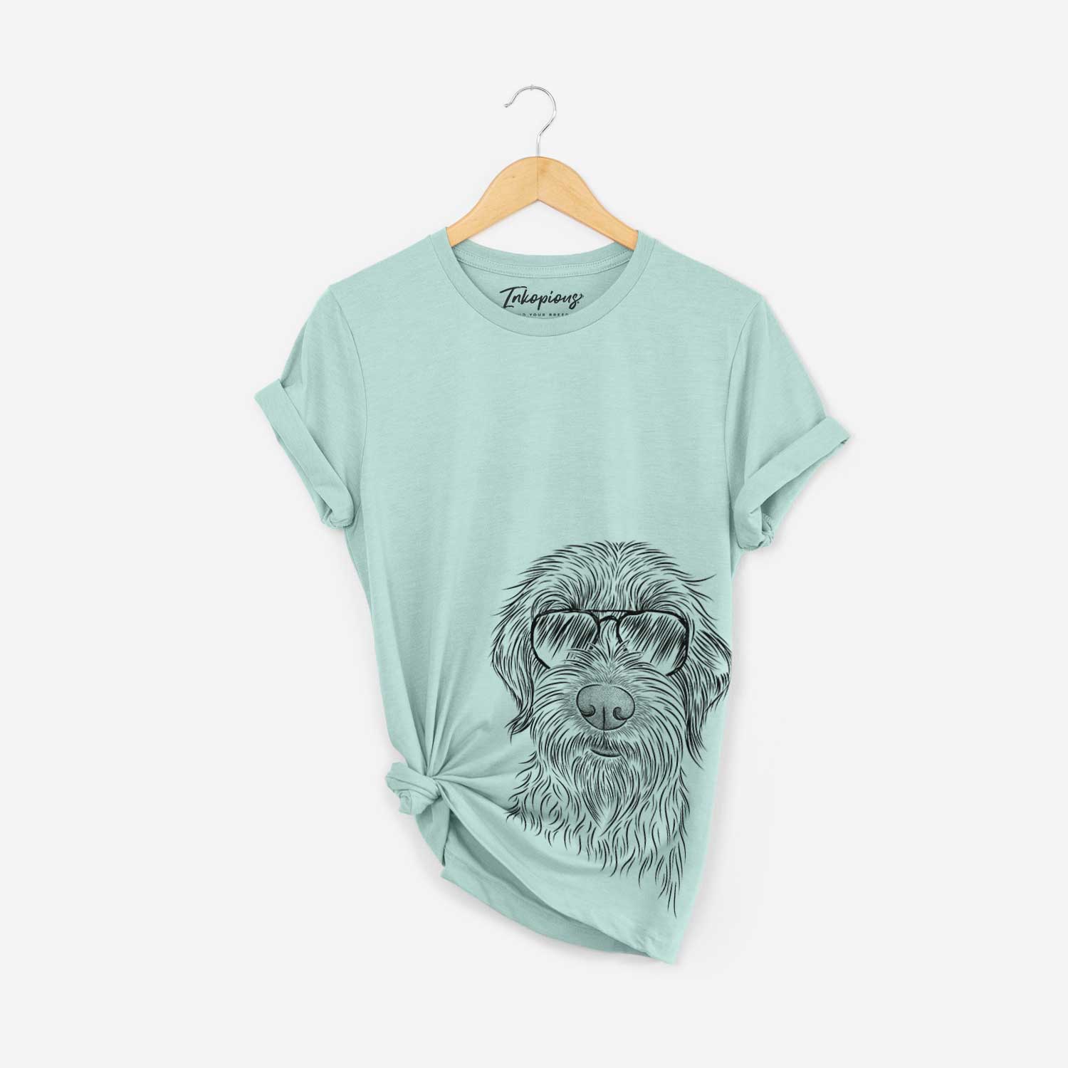 Wilkins the Wirehaired Pointing Griffon - Bella Canvas Unisex Crewneck