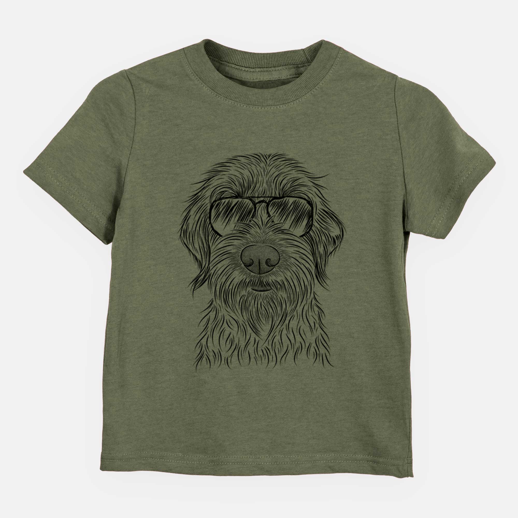 Aviator Wilkins the Wirehaired Pointing Griffon - Kids/Youth/Toddler Shirt