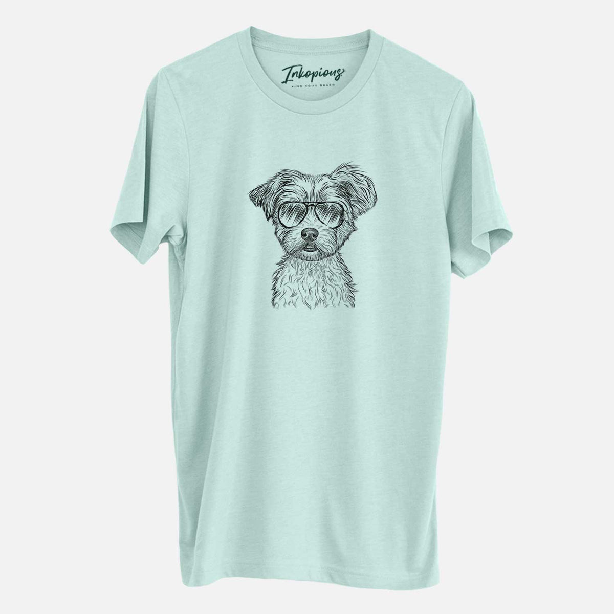 Aviator William Mitchell Newman the Yorkshire Terrier - Unisex Crewneck