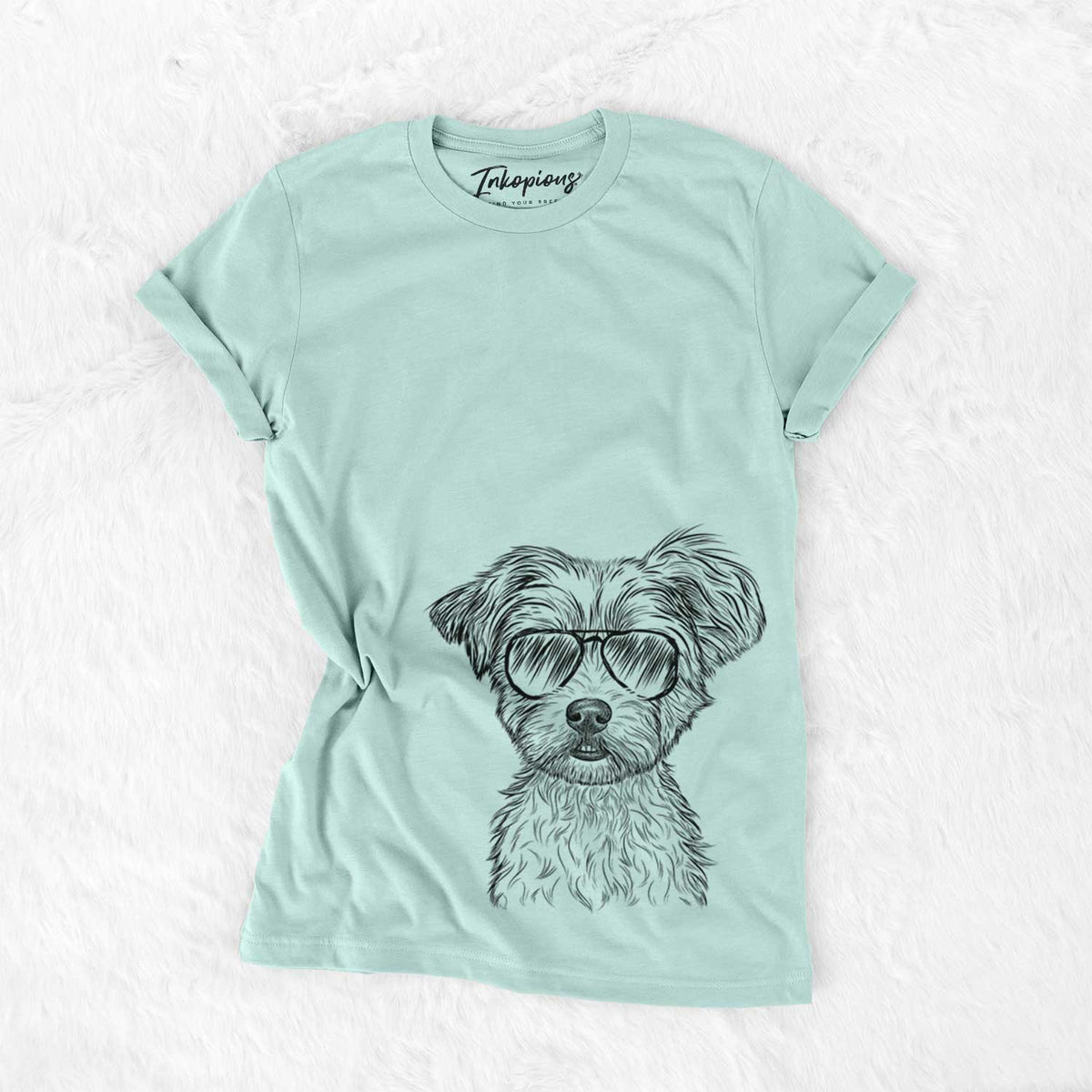 Aviator William Mitchell Newman the Yorkshire Terrier - Unisex Crewneck